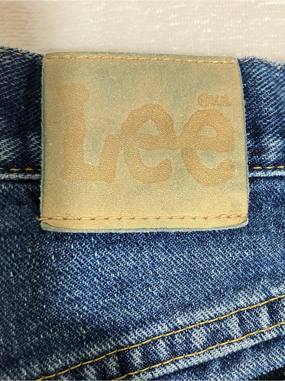Lee Vintage Style Straight Leg Jeans Dark Wash Men’s 31x30 Denim Pants - Picture 3 of 12